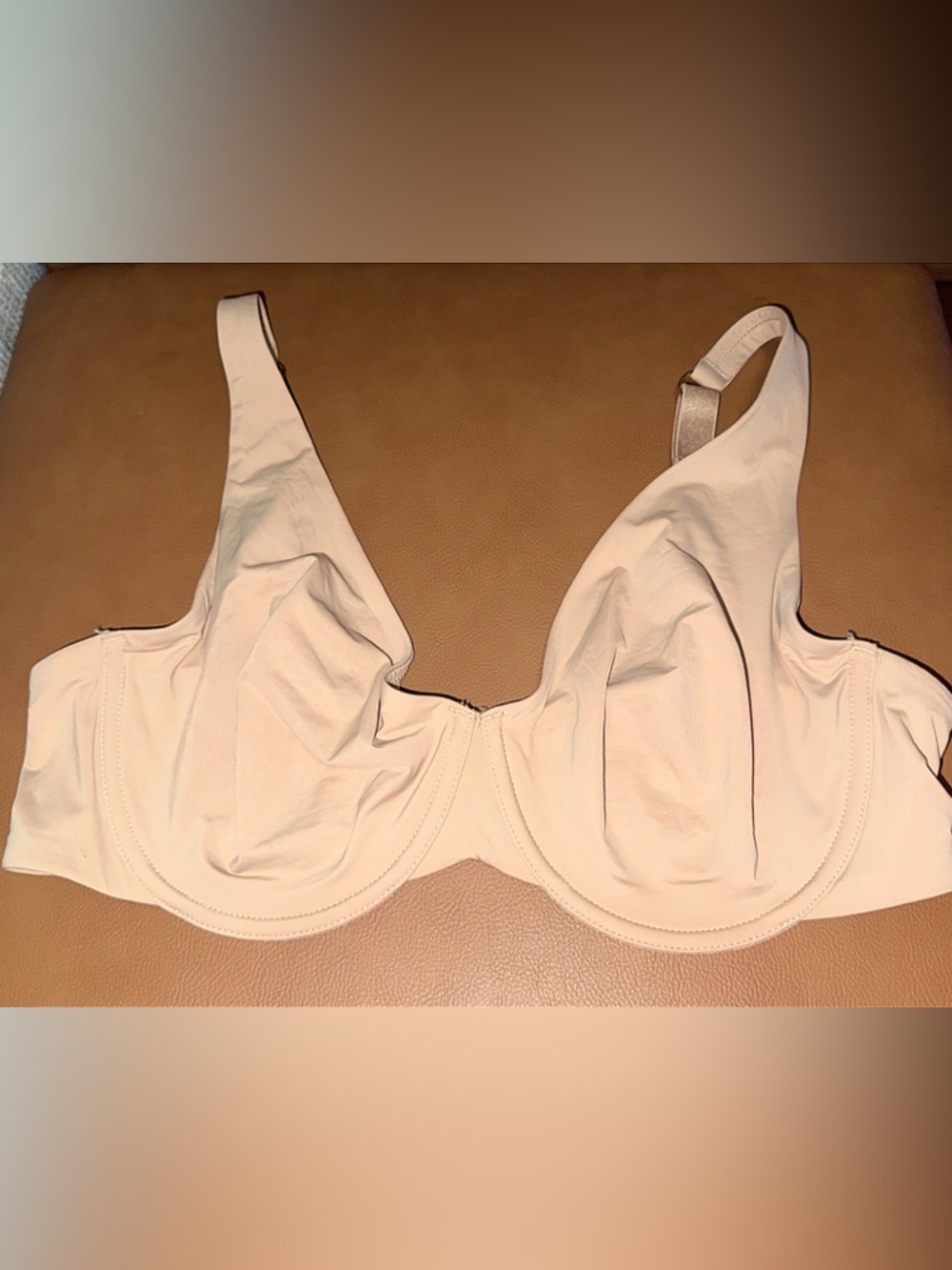 NWOT ThirdLove 24/7 Second Skin Unlined Bra Taupe Size 36D - Picture 11 of 14